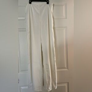 NWT - WAYF Wide-Leg Pants in Ivory - Size S